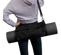 Multifunctional Straps for Easy Carry, Yoga Mat Carrier Bag, Full Zip Design with Adjustable Strap and Front Pocket, Stylish, Practical Yoga Accessory for Women on the Go