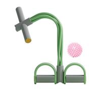 Multifunctional Strength Training Effective Full Body Trainer Tool | 4 Tube Pedal Resistance Bands | Stretch Training Rope Ideal for Home Training Muscle Building Fitness Toning