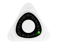 Multifunctional String Musical Instrument Tuner 3 Thickness Pick Chromatic Mode Coded LED Comfortable Grip Ukulele Tuning Tool for Screen Musicians