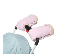 Multifunctional Strollers Hand Cover Cold Weather Plush Lined Strollers Muffs for Parents Comfortable Wrap Fleece Lined Handmuff
