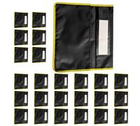 Multifunctional Students Seat Storage Pouches for Notebooks Pens and Classroom Essentials Management Students Seat Back Storage Bag