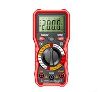 Multifunctional SZ301 Digital Auto Voltmeter with Anti Drop Silicone Protection and Data Retention Feature (Black)