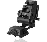 Multifunctional Tactical NVG Mount, Compatible with MICH/ACH Tactical Helmets, Fits Popular Tactical NVG Devices for Tactical Training Airsoft Military Simulation Night Operations