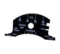 Multifunctional Template Violin Bridge Tool for Full Size Violin, Cello, and Double Bass with Accurate String Height and Chord Distance Measurement (Violin 3/4)