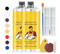 Multifunctional Tile Stone Crack Repair Kit, Porcelain Tile Repair Kit, Tile and Ceramic Glaze Repair Paste (2sets)