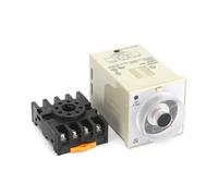 Multifunctional Timer Relay H3BA-8H 8PIN, With Base, One Set Of Instantaneous Action, One Set Of Delay DC24V AC220V 1Pcs(AC220V)