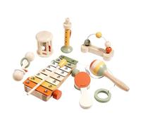 Multifunctional Toddler Music Discovery Wood Instruments Develops Motor Skills Sound Recognition Educational Wood Sound Toy
