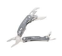Multifunctional Tool Backpack Tool with 15 Functions - Backpack Tool - Integrated Spring and Locking Function - Carabiner - 420 Stainless Steel