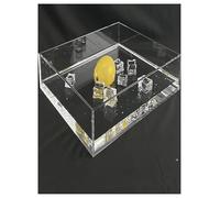 Multifunctional Transparent Posing Props For Underwater Filmingm, High-Definition Showcase For Taking Portraits, Acrylic Photography Tray Props For For Food Advertising Shooting(20x10x20cm/7.8x3.93x7.