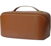 Multifunctional Travel Cosmetic Bag for Women Girls Waterproof Pu Leather Makeup Organizer Bag C One Size(2)