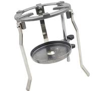 Multifunctional Tripod for Lab Use Adjustable Portable Design Sturdy Cast Aluminum Tray Included Aluminum Tripod