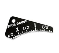 Multifunctional Turkey Spur Measuring Tool Portable Acrylic Turkey Gauge for Wildlife Researchers and Outdoor Gauge