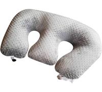 Multifunctional Twins Nursing Pillow for Breastfeeding - Support Breastfeeding Pillow for Twins & Pregnancy | Machine Washable Cotton Support Pillow (Grey)