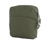 Multifunctional Universal Tactical MOLLE Admin Pouch piccolo Laser Cut Utility EDC Tool Pouch Horizontal Modular Storage Bag for Plate Carrier Vest & Belt(Green)