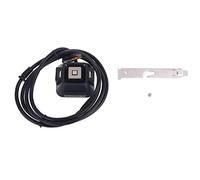 Multifunctional USB 2.0 Computer PC Switch External Power On/Off Reset Button With Microphone Ports Usb Hub For Laptop Powered 3.0 Usb C Long Cable Charging 7 Port Type C Charger Powered Ethernet