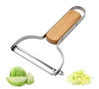 Multifunctional Vegetable Cabbage Peeler Shredder (Large Serrated Model), Heavy Duty Vegetable Peeler for Kitchen Cooking Prep, Sharp Blade for Veggie Fruit Potato Carrot Slicing