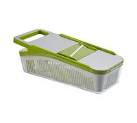 Multifunctional Vegetable Chopper Set, Professional Kitchen Slicer, Fruit Potato Cube Grid Cutter with Basket