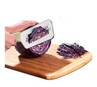 Multifunctional Vegetable Cutter,2025 New Stainless Steel Shredder Knife Double-Layer Slicer,Cabbage Slicer Grater,Fruit Peeler Durable Kitchen Tool(Beige,29.8 cm)