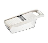 Multifunctional Vegetable Cutter and Slicer Kitchen Gadget for Effortless Grating Shredding and Slicing of Potatoes Carrots and More (White, 32cm)