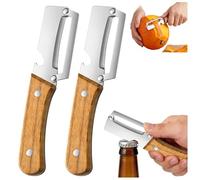 Multifunctional Vegetable Peeler for Kitchen, 2 Pcs Zero Snag Extra-Sharp Stainless Steel Blade, 2-in-1 Single-Blade Peeler for Potatoes, Fruits, Vegetables, and Oranges, Easy Grip Kitchen Tool