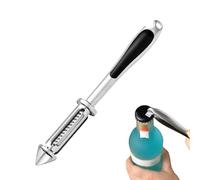 Multifunctional Vegetable Peeler, Multifunctional Peeler, Vegetable and Fruit Peeler Made of Stainless Steel, Peeler and Slice Cutter as well as Bottle Opener Grater with Ergonomic, Non-Slip Handle