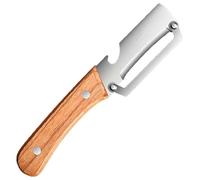 Multifunctional Vegetable Peeler with Extra-Sharp Stainless Steel Blade, 2-in-1 Single-Blade Peeler for Potatoes, Fruits, and Vegetables