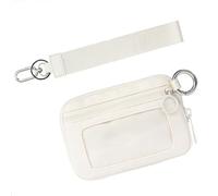 Multifunctional Waist Bag Water Resistant Chest Bag with Clear Window Card Holder Running Belt for Man Woman Chest Waist Card Holder Short Wallet Fashion Phone for Running