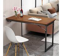 Multifunctional Wall-Mounted Folding Table for Small Spaces - Easy to Fold Perfect for Bedroom Dining Room Living Room - Space-Saving Design