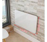 Multifunctional Wall-Mounted Folding Table Wooden Space-Saving Desk for Kitchen Laundry Home Office Adjustable Laptop/Computer Workbench Compact Dining Table