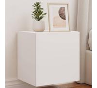 Multifunctional Wall-Mounted TV Stand with LED Lights, 40.5x35x40 cm - Stylish Home Entertainment Solution for TVs, Space-Saving Design, Modern Aesthetics.