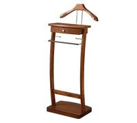 Multifunctional Wardrobe Suit Valet Stand with Trouser & Tie Bars - Stylish Clothes Rack for Living Room Entryway Bedroom & Office Storage Solutions
