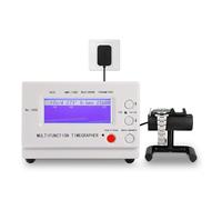 Multifunctional Watch Tester with LCD Screen, Zinc Alloy Base, Calibration Tool for Precise Wristwatch Timing and Performance Testing