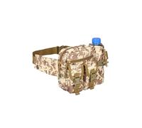 Multifunctional Water jug Waist Bag, Nylon Cloth Waterproof, Retractable Water jug Bag, Suitable for Outdoor Training and Cycling(Desert Digital)