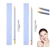 Multifunctional Waterproof Concealer Pencil with Sharpener, Waterproof Concealer Pencil, Face Brightener with Built-in Sharpener, Undereye Dark Circles (mix)