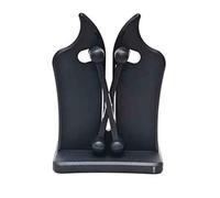 Multifunctional Whetstone Kitchen Knifes Sharpener Vertical(Black)