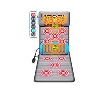 Multifunctional Whole Body Heating Massage Mat,Cervical Vertebra Massager Neck Waist Shoulder Back Shiatsu Massager Cushion with Heat Electric Massage Mattress Pad Heating Pad Aqiong