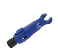 Multifunctional Wire Stripper and Crimping Tool for RG6 RG59 RG7 RG11 Coaxial Cable, Pen-Style Design with Return Spring for Satellite TV and Data Cables Cat5 for Cat6