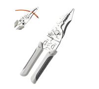 Multifunctional Wire Stripper - Professional Stainless Steel Cable Stripper Crimper Cutter Pliers, Electrical Tool, Anti-Slip Hand Wiring Tool