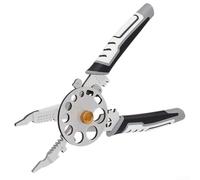 Multifunctional Wire Stripper Tool With Crimping And Cutting Features Made From Hardened Nickel-chromium Steel For Professional Electricians And Diy Wiring Projects