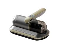 Multifunctional Wireless Handheld UV Bed Vacuum Cleaner, Mattress Vacuum Cleaner with UV-C Light, HEPA Filter and Ultrasonic Vibration, 12KPa, Suitable for Beds, Sofas, Car Seats, Carpets (Champagne)
