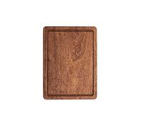 Multifunctional Wooden Serving Tray - Rectangular Steak Meal Board for Beef, Fried Chicken, French Fries, Bread, Pizza - Ideal Serving Plate for Entertaining and Dining (A)