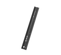 Multifunctionl Aluminum Measuring Tool With Clear Engraves Measurements Cutting Protections Ruler Upgrades For Industrial Use Aluminum Multifunctional Safe Rule With Not Slip Backing Multiple Use Rule