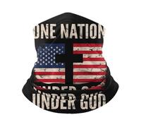 Multifunktion Halstuch Eine Nation Unter Gott Gesegnet Haarband Winddichter Schlauchschal Für Wandern Ski Damen