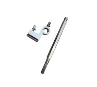 Multifuntional Alloy Double Bass Drum Pedal Heel Plate Connector Rod Suitable for Stable Secure Drumming Professional Drumming Component
