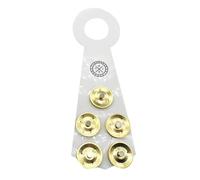 Multifuntional Cymbals Bells Drum Rings Bass Tambourine Player Present Bells Metal Texture Rings