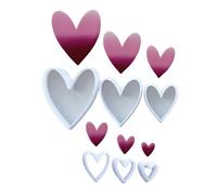 Multifuntional Earring Shaping Tool Clay Cutter Geometric Jewelry Making Earrings Cutting Molds Clay Cutting Earring Molds