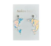 Multifuntional Earrings Fashion Accessory Drop Earrings Theme Ear Jewelry Acrylic Texture Suitable For Daily Wear Fashionable Women Accessories