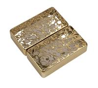 Multifuntional Electric Guitar Pickup Protective Cover Guitar Accessory Instrument Part Brass Texture Easy Installation Humbucker Cover Set