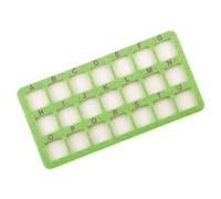 Multifuntional Felt Bead Organizers Pad with 21 Compartments Jewelry Workstation Pad Suitable for Designers Felt Making Mat