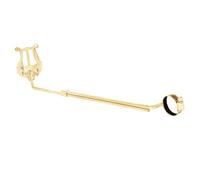 Multifuntional Flute Sheet Music Clip Stand Small Music Stand Metal Texture Present For Winds Instrument Enthusiasts